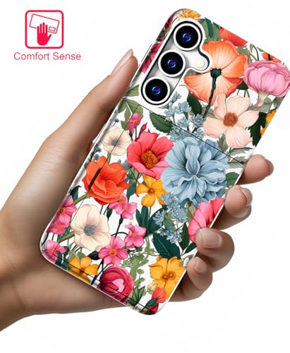 for Samsung Galaxy S24 / S25 Case - Pink Nice Floral - color: Pink Nice Floral