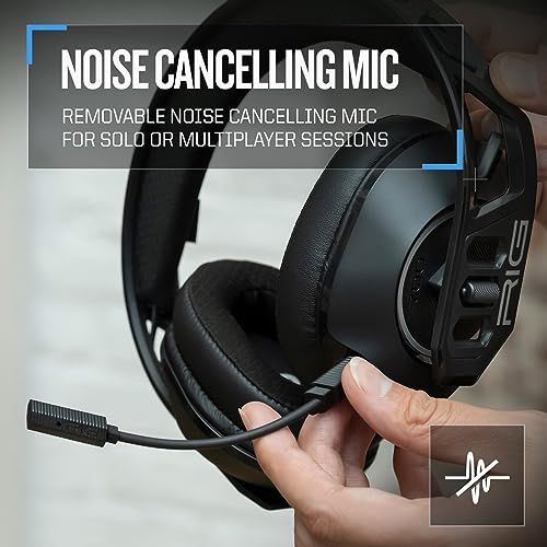 RIG 700 PRO HS Wireless Gaming Headset for PlayStation PS4, PS5, Switch docked, PC - Hi-Fi Drivers - Spatial Audio - Ultra Lightweight - Durable - Removable Noise Canceling Mic (NOT Xbox Compatible)