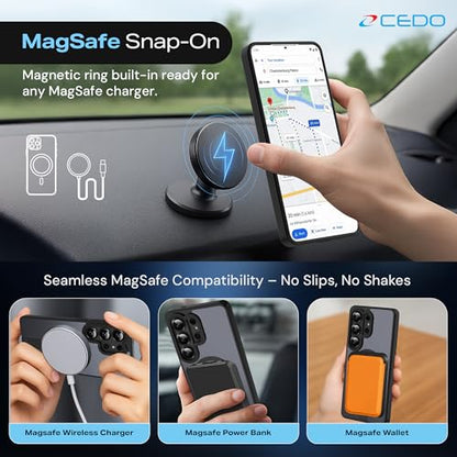 CEDO Magnetic Kickstand Case for Samsung S26 Ultra, MagSafe Compatible - size: Samsung S26 Ultra