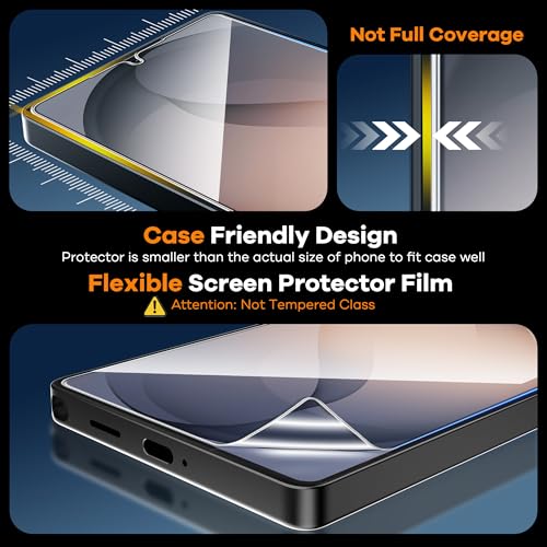 FANGTIAN 4-Pack for Samsung Galaxy S26 Ultra Screen Protector Film [6.9"] - size: S26 Ultra-6.9 Inch