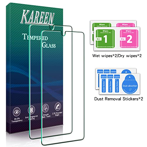 KAREEN 2 Pack Screen Protector for Samsung Galaxy A71, A71 5G, A71 5G UW - size: [Regular]Samsung A71