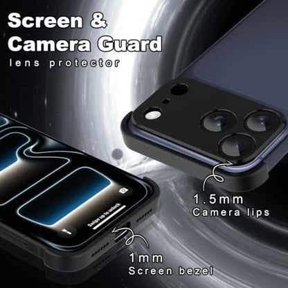 Phone Case Crafted for iPhone 17 Pro.Black - color: Black, size: iPhone 17 Pro
