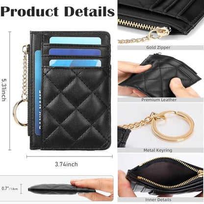Crossbody Phone Strap with Wallet,Adjustable Crossbody Cell Phone Lanyard for iPhone with Phone Tethers & Retractable ID Badge Card Holder- Black - color: With Retractable Keychain-black