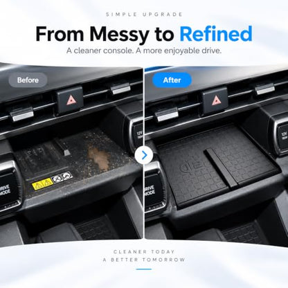 Wireless Charging Protective Mat for Toyota RAV4 2026 Accessories Silicone Center Console Wireless Charging Anti-Slip Cover Pad Heat Insulation Waterproof Easy to Clean Black for RAV4 - size: for Toyota RAV4 2026