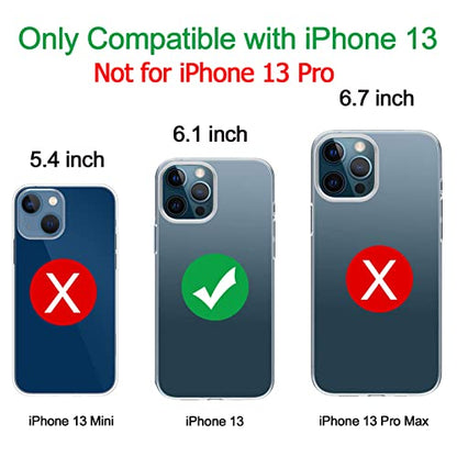 Battery Case for iPhone 13, Upgraded 10000mAh Battery Pack Rechargeable Charger Case Support Carplay with Wireless Charging Compatible for iPhone 13 (6.1 inch) External Battery Charging Case (Black) - size: iPhone 13