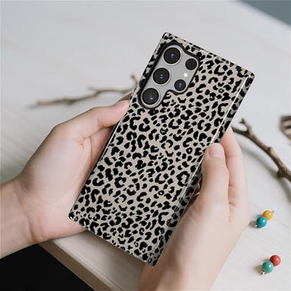 Case Compatible with Samsung Galaxy S23 Ultra, Hybrid 2-Layer Hard Shell Protection Case, Shockproof Protective Tough Phone Cover, Animal Leopard Print - color: Animal Leopard Print, size: Samsung Galaxy S23 Ultra