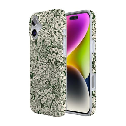 Casely iPhone 16 Case | Mystic Meadow | Green Gardens | Compatible with MagSafe | Classic Ultra Slim Design - color: Mystic Meadow | Green Gardens, size: Iphone 16
