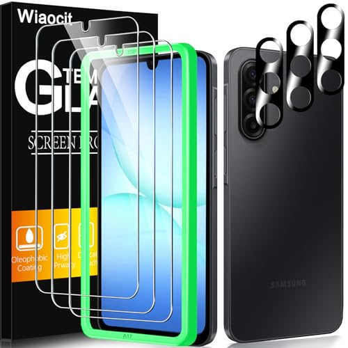 Wiaocit Tempered Glass Screen Protector for Samsung Galaxy A17 5G