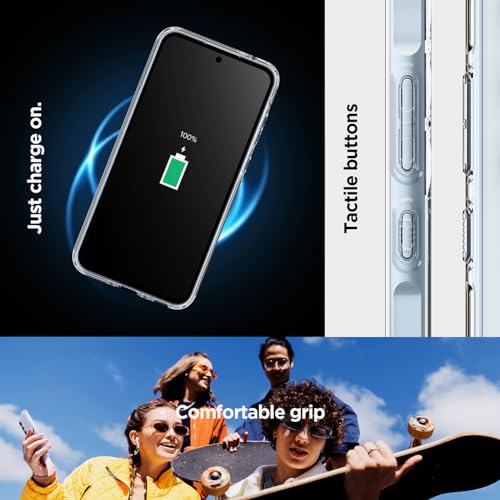 Spigen for Galaxy A35 5G Case, Ultra Hybrid [Anti-Yellowing] [Military-Grade Protection] - Crystal Clear - color: Crystal Clear, size: Galaxy A35 5G