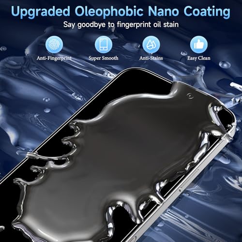 3 Pack Privacy Screen Protector Compatible for iPhone 16 Pro Max - size: 16 Pro Max