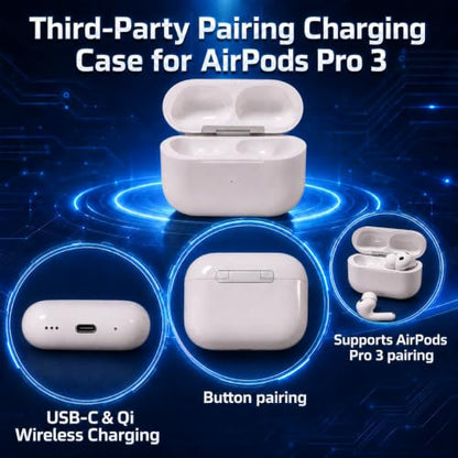A3122 Charging Case Replacement for AirPods Pro 3rd Generation, Case Only