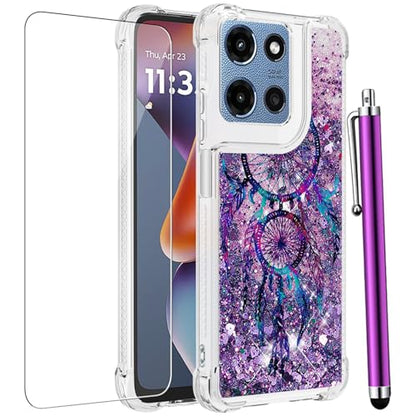for Moto G 2025/2026 Case, Moto G Play 2026 Phone Case, Purple - color: Dark Purple