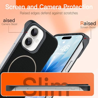Phone Case Crafted for iPhone 17,Black - color: Black-2, size: iPhone 17