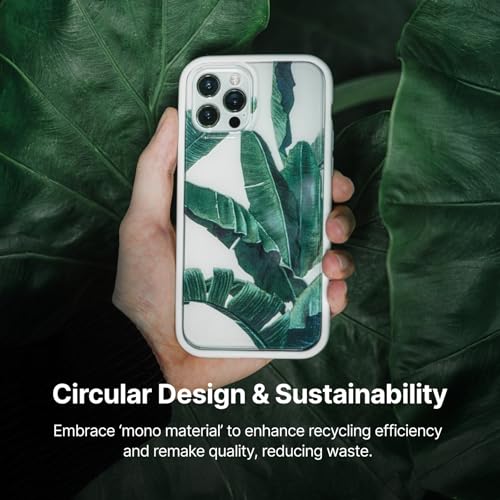 RhinoShield Clear Phone Case for iPhone 17 Pro | Anti-Yellowing, Transparent, High Clarity, Shockproof, Military Grade Drop Protection - color: Transparent, size: iPhone 17 Pro