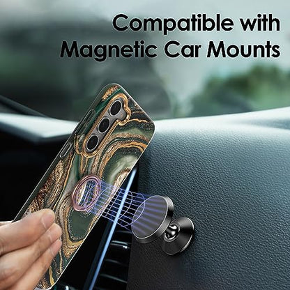 Phone Ring Grip Holder, 360° Rotation Cell Phone Grip Stand, Finger Ring Stand, Metal Finger Ring Grip Kickstand Compatible with iPhone 17 Pro Max 16 15 14 13 12 Magsafe Accessories, Green - color: Sand Green