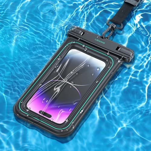 6.7-inch Waterproof Phone Bag, Full Touch Screen Diving Cover, Used for Outdoor Swimming, Snorkeling, and Water Sports