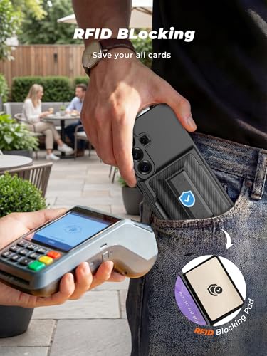 for Samsung Galaxy S26 Case Wallet with Card Holder Black - color: Black, size: Samsung Galaxy S26 Case