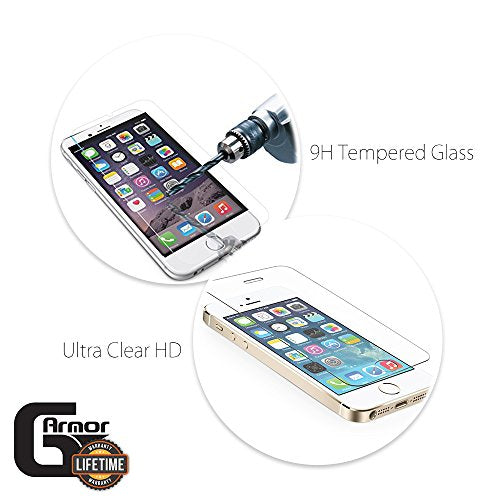 2 Pack Glass Screen Protector for iPhone 16 | 9H Premium Tempered Glass, Lifetime Replacement, Ultra Clear, Scratch Resistant, Phone Case Compatible, Screen Saver - size: Apple iPhone 16