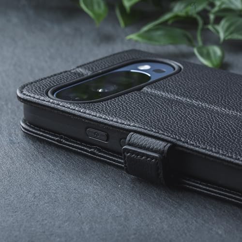 Google Pixel 10 Pro XL Metro Leather Wallet - color: Metro Black