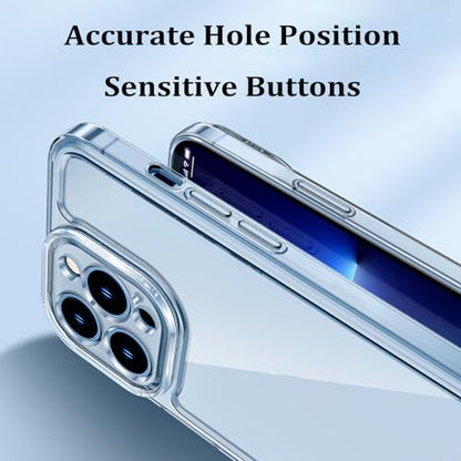 for iPhone Case Clear,[Anti-Yellowing][Military-Grade Drop Protection] Transparent Shockproof Slim Thin Phone Bumper Phone Case for iPhone (Clear,for iPhone 16 Pro) - size: for iPhone 16 Pro