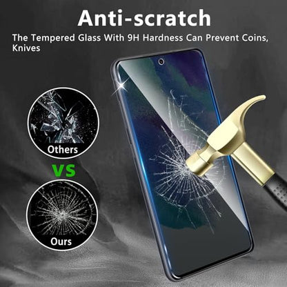 3 Pack Privacy Screen Protector Designed for Samsung Galaxy S21 FE,Full Coverage Anti-Spy Tempered Glass Film,9H Hardness,Anti-Fingerprint,Bubble Free,Easy to Install - color: Galaxy S21 FE FK3