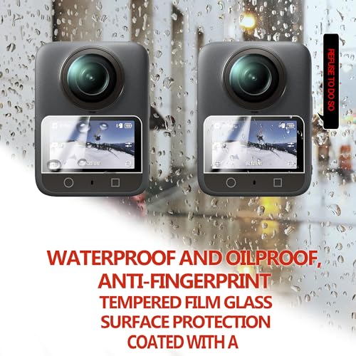 Tempered Glass Film For DJI Osmo 360 Screen Protector 2-Pack