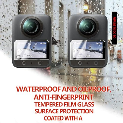 Tempered Glass Film For DJI Osmo 360 Screen Protector 2-Pack