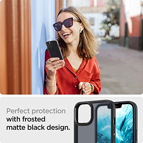 Spigen for iPhone 13 Mini Case, Ultra Hybrid [No Magnet Ring][Anti-Yellowing] - Frost Black - color: Frost Black, size: iPhone 13 Mini