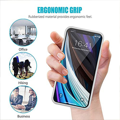 Battery Case for iPhone 12 Mini, Full Encircle 6000mAh Ultra-Slim Rechargeable Portable Charging Cover Extended Battery Pack Compatible with iPhone 12 Mini (5.4 inch) Charger Case Support Carplay-Blue