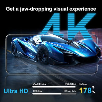 2 Pack for Samsung Galaxy Z Flip 6 / Z Flip 7 FE Screen Protector - size: 6.70 inch
