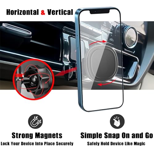 Car Phone Holder Mount for Toyota Highlander/Hybird 2020-2024 - style: Highlander