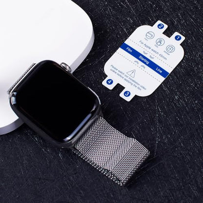 LOOKSEVEN 3 Pack Hydrogel Film For Apple Watch Series SE/4/5/6 44mm - size: 44mm
