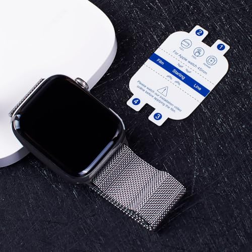 LOOKSEVEN 3 Pack Hydrogel Film For Apple Watch Series 1/2/3 38mm - size: 38mm
