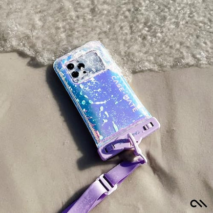 Case-Mate Soap Bubble IP68 Waterproof Phone Pouch - Iridescent - color: Iridescent