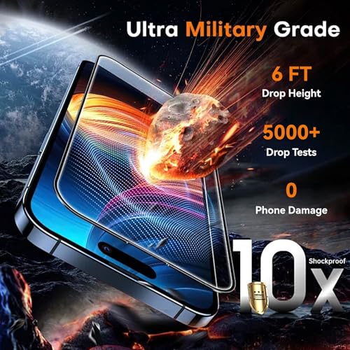 4 Pack for iPhone 16 Plus Screen Protector 6.7 Inch Tempered Glass Optional with Installation Frame [9H Hardness][Full Coverage][Bubble Free] - size: iPhone 14ProMax