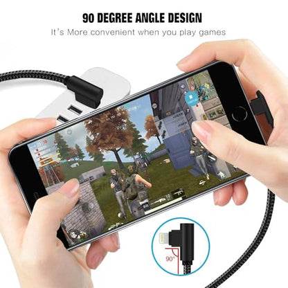 iPhone Cable 5 Pack(3/3/6/6/10FT) MFI Certified Lightning Cable