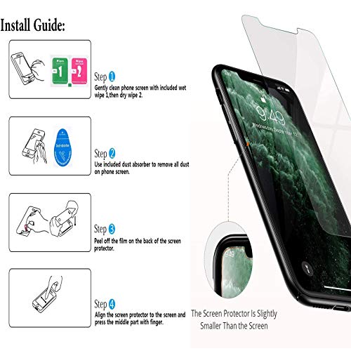 Cover for TCL 30 SE (6.52") with [2 X Tempered Glass Protective Film], [Ultra-Thin Clear Soft TPU Shockproof Case] Anti-Yellow Phone Case for TCL 30 SE - Clear