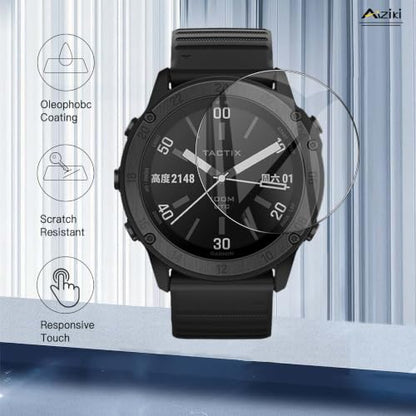 6 Pack Compatible for Garmin Tactix Delta Screen Protector, Flexible TPU Film [Not Glass], Full Coverag, HD Clear Easy Install, Bubble Free for Garmin Tactix Delta Screen Protector - size: RM6-Garmin Tactix Delta-US