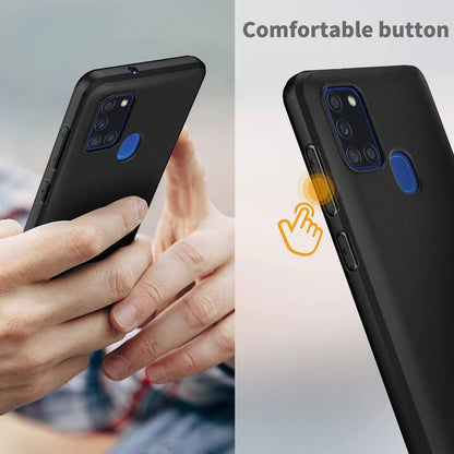 for Cricket Dream 5G Case, Black Shockproof Bumper Sleeves, 360° Drop Protection Shell Full Body Ultra-Thin Soft Silicone Cover for Cricket Dream 5G (6.82") - XT29