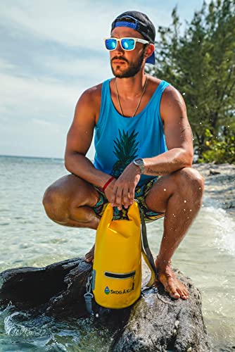 Skog Å Kust DrySak Roll Top Waterproof Bag, 5, 10 & 20 Liter - color: Orange, size: 20 Liter