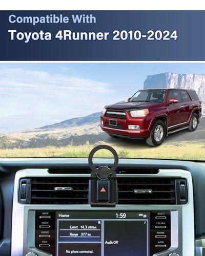 PZK Magsafe Car Phone Holder for 2010-2024 Toyota 4Runner Accessories Vent - color: Magsafe