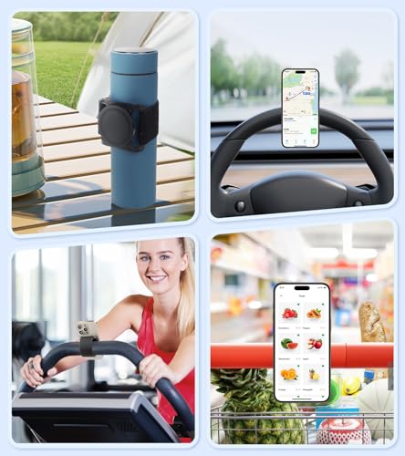 enGMOLPHY Magnetic Gym Phone Holder MagSafe-Compatible Mount for Stroller