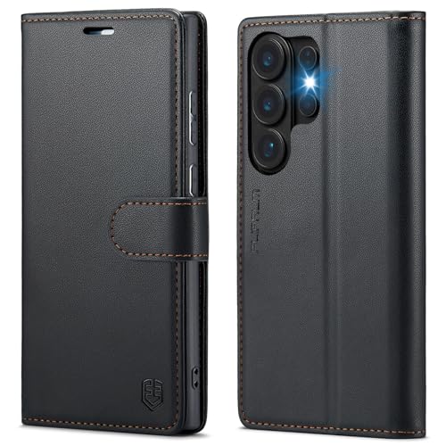 FLIPALM Wallet Case for Samsung Galaxy S26 Ultra 6.9", Black | Card Holder, RFID Blocking, PU Leather Folio Flip, Kickstand, Protective Shockproof Cover - color: Black, size: Samsung Galaxy S26 Ultra