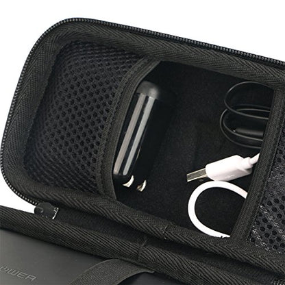 khanka Hard Case for Anker 337 PowerCore 26800 Charger 26800 Power Bank | EVA Hard Shell, Mesh Pocket Accessory Storage, Travel-Ready Portable Storage, Easy Carry Handle, Protective Case Only
