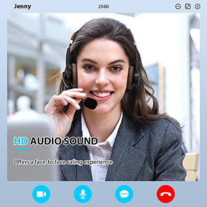 Arama USB Headset with Mic for PC, USB-C/A & 3.5mm Jack