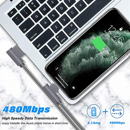 APFEN MFi Certified Lightning iPhone Cable 3Pack 10FT Cable for iPhone 14 - size: 10FT