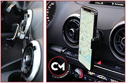 Phone Holder - Magnetic & Cradle Mount for A3, S3, RS3, E-Tron (8V) 2014-2020
