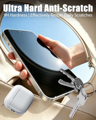Privacy Screen Protector for iPhone 16 Pro Max Dust-Free Tray 2-Pack