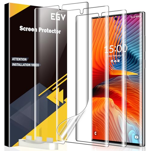 EGV 3 Pack for Samsung Galaxy S22 Ultra Screen Protector, Soft TPU Film - size: Galaxy S22 Ultra 6.8inch