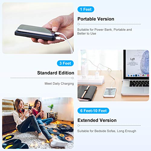 3ft iPhone Charger Apple MFi Certified, Apple Lightning to USB Cable 3 Feet,Fast Apple Charging Cable Cord 3 Foot for iPhone 14 Pro Max/13/13 Mini/13 Pro/12/11 Pro/11/XS MAX/XR/8/7/6s/5S/iPad